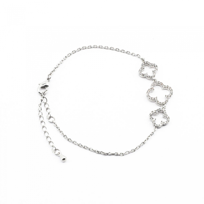Zircon Flower Bracelet