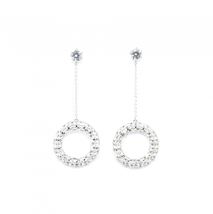 Hoop Drop Earrings