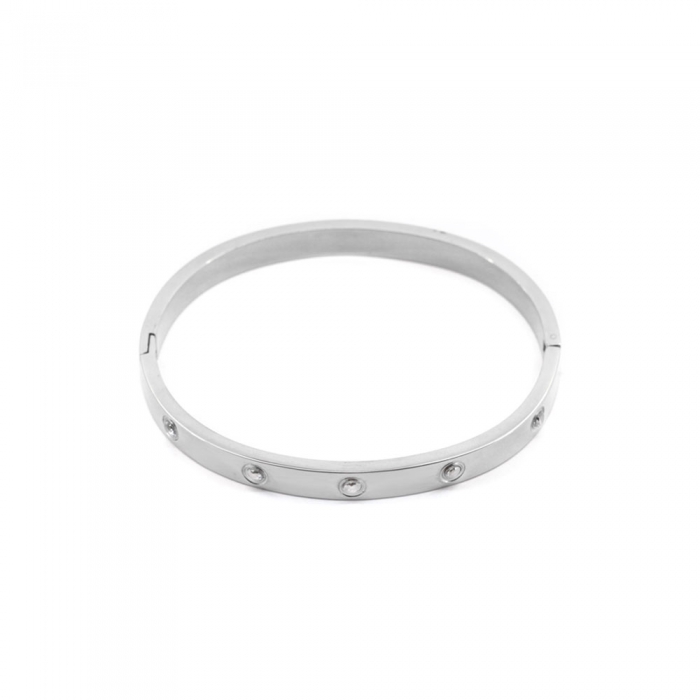 Silver Pearl Bracelet