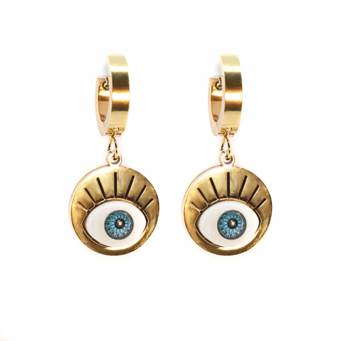 Pia Turkish Eye Earrings 