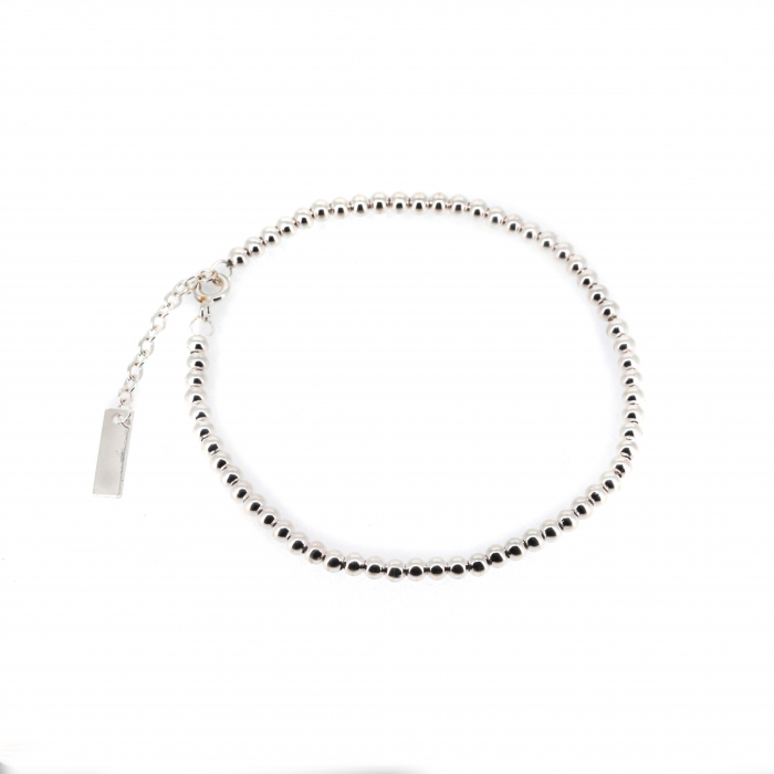 Silver Pearl Bracelet