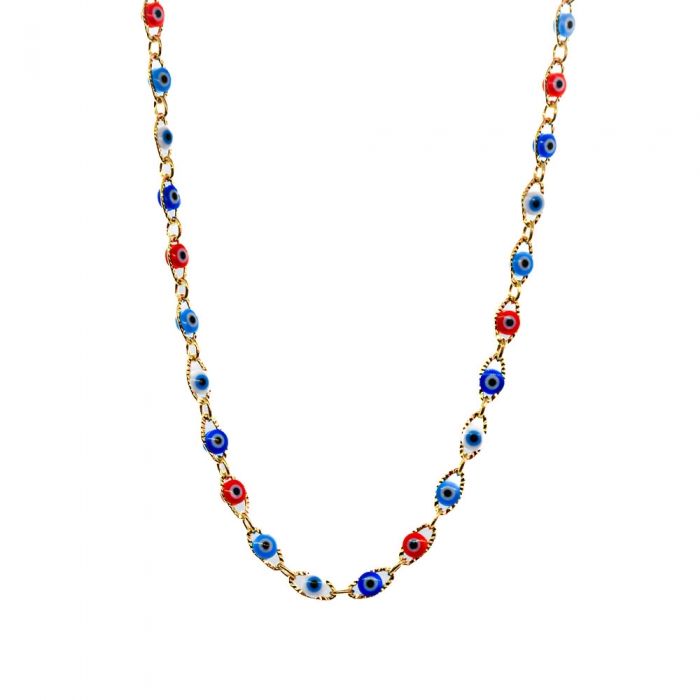 Turkish Eyes Necklace