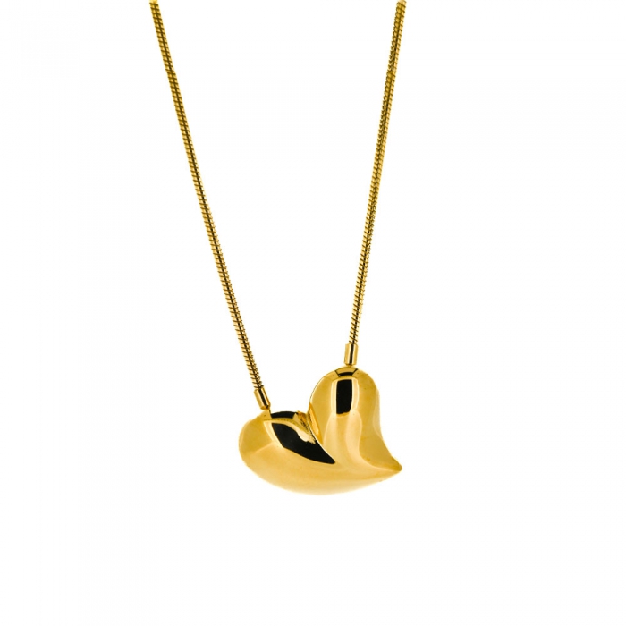 Gold Heart Necklace