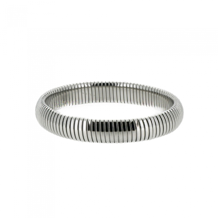 Silver Wave Bangle