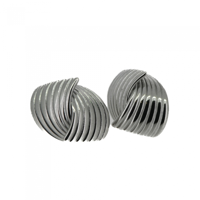 Fan-shaped Silver Drops