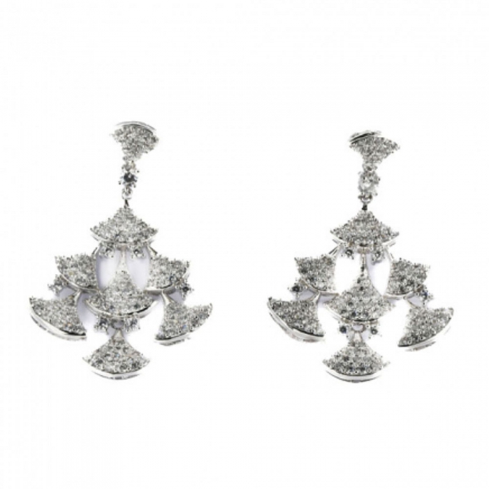 Zirconia Bells Earring