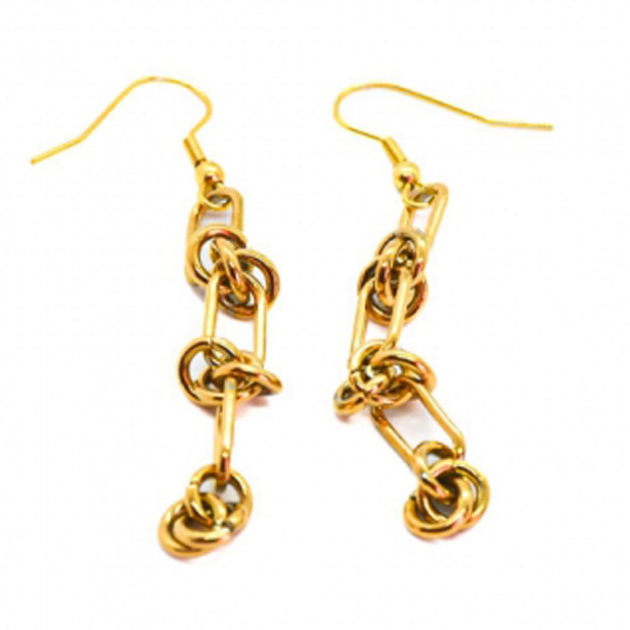 Gold Circle Links