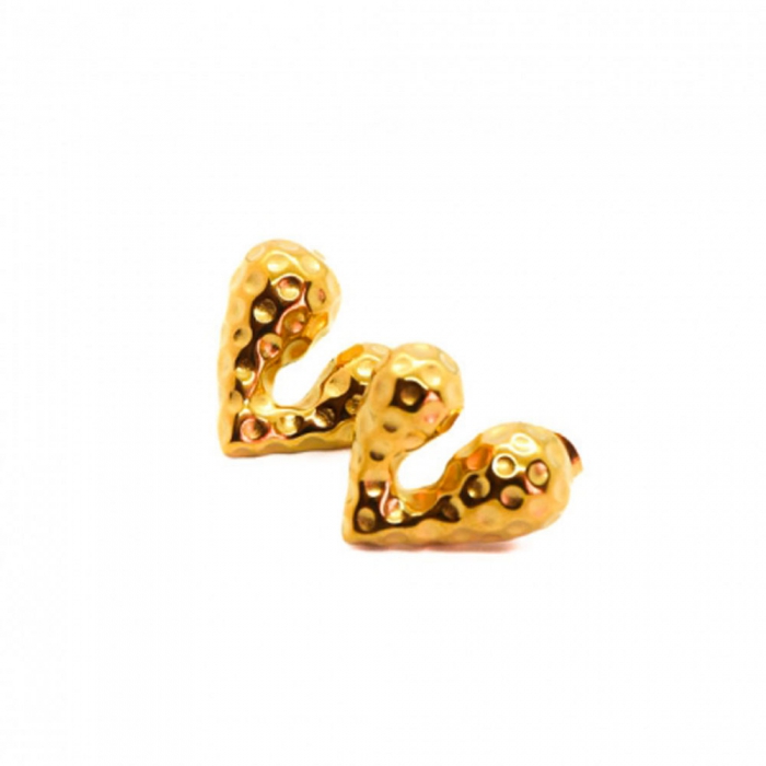 Gold Texture Heart 