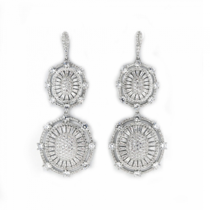 Gleaming Crystal Studs