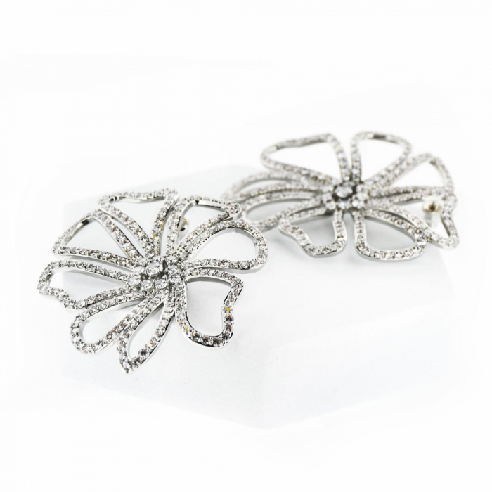 Brilliance Flower Earrings