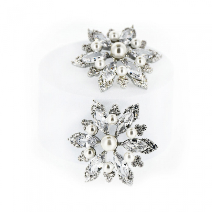 Gleaming Petal Earrings