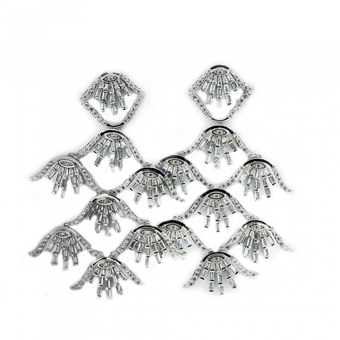Luminous Waterfall Earrings