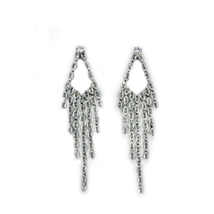 Sparkling Zircon Tassels