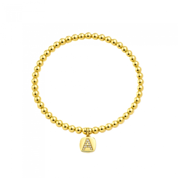 Gold ABC S Bracelet