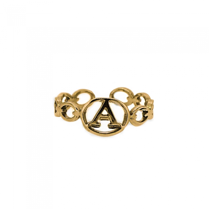 Gold ring ABC s