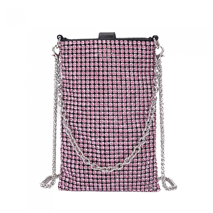 Pink Shimmering Purse