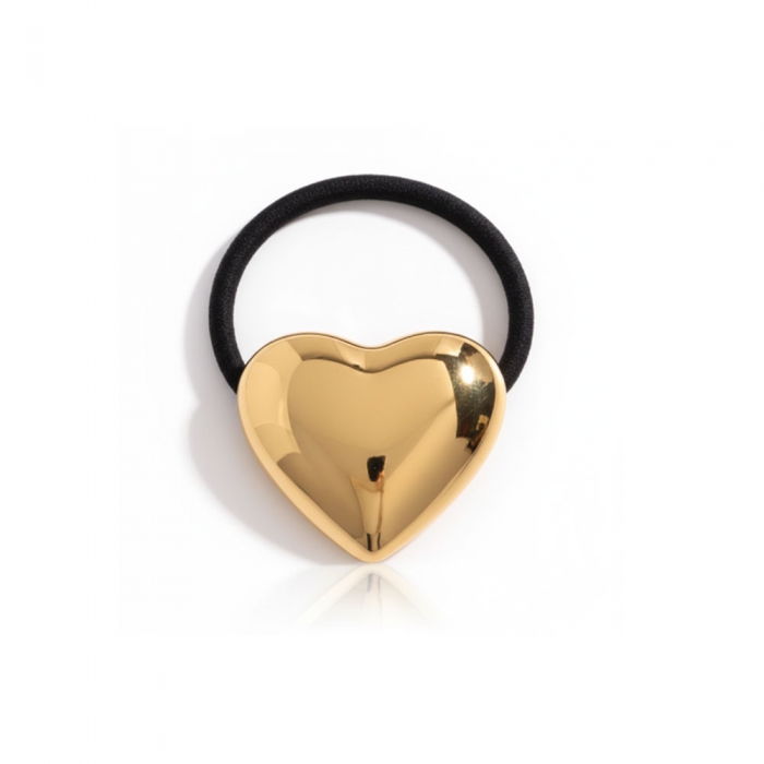 Golden Heart Hair Accesory